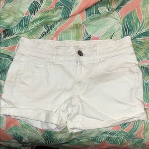 American Eagle Outfitters White Jean Shorts